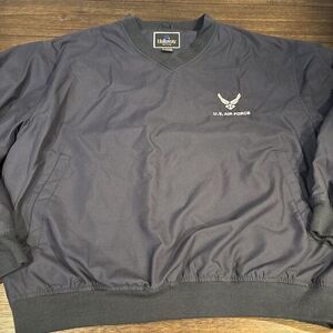 U.S. Air Force‎ Holloway Pullover Jacket Blue Size XL